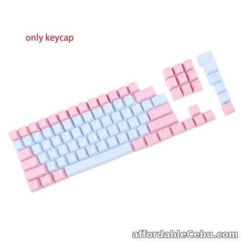 1st picture of Mechanical Keyboard ABS Cover 87 Shaft Keys Mixed Color Light Colorful LED For Sale in Cebu, Philippines