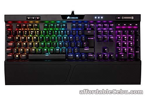1st picture of Corsair K70 RGB MK.2 Mechanical Gaming Keyboard (Cherry MX Blue Switches: For Sale in Cebu, Philippines