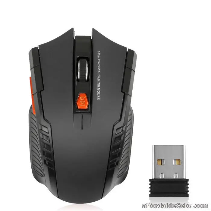 1st picture of Wireless Optical Mouse Portable 6 Buttons Gaming Computer Mice Adjustable For Sale in Cebu, Philippines
