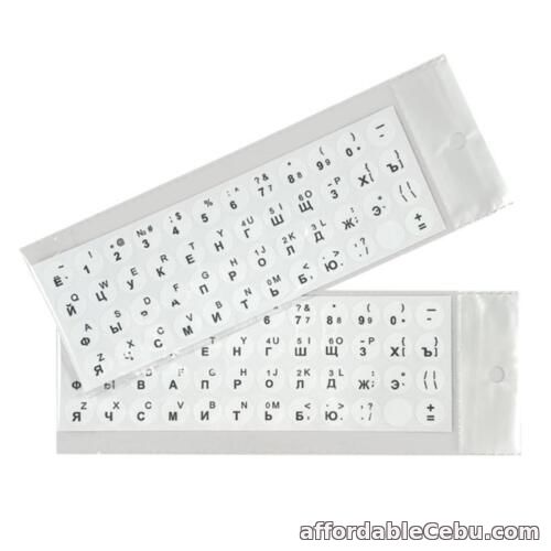 1st picture of Upgraded Russian Keyboard Stickers Computer Keyboard Stickers for PC Computer For Sale in Cebu, Philippines