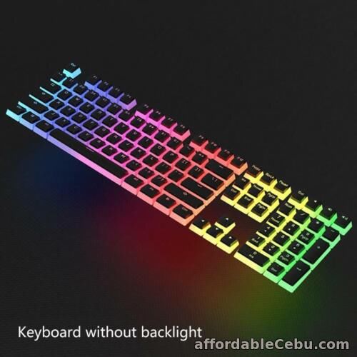 1st picture of 104 Keys Pudding Keycap OEM Profile Double Shot PBT Backlit Keycap for Mx Switch For Sale in Cebu, Philippines