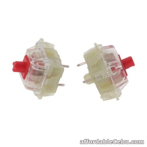 1st picture of 2Pcs Original SMD RGB Cherry MX Switches 3pin Feet Red Switch Mechanical Clear For Sale in Cebu, Philippines