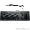 HP USB Keyboard UK Layout QWERTY 125 WIRED Numpad Quiet Keys Slim Black