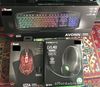 Trust Gaming GXT 830-RW Avonn Keyboard LED Illuminated Mouse & Pad & Headset MIC