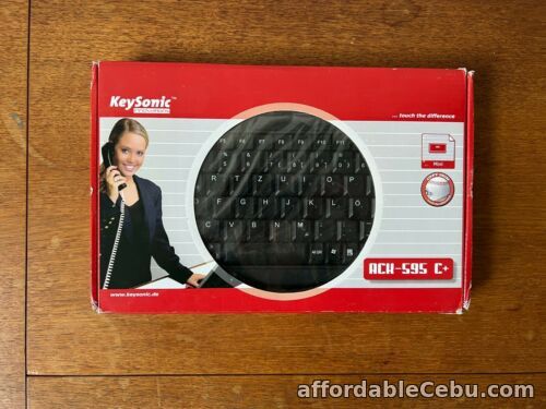 1st picture of BRAND NEW KeySonic Innovations keyboard Model ACK-595 C+ For Sale in Cebu, Philippines