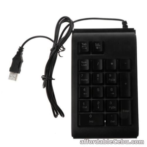 1st picture of Portable Mini Computer Numeric Numpad Digital for  Laptop USB Backlit Keyboar For Sale in Cebu, Philippines