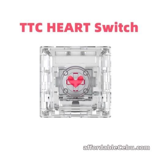 1st picture of Custom TTC Heart RGB Linear Switch 3Pin 42g Keyswitch DIY Mechanical Keyboard For Sale in Cebu, Philippines