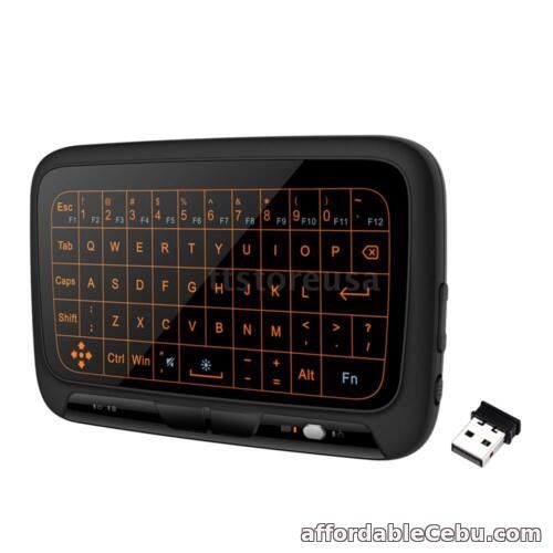 1st picture of H18+ Mini Wireless Keyboard Full Touchpad 2.4G Backlit for  TV BOX PC Android For Sale in Cebu, Philippines