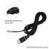 USB Mouse Cable Professional Mouse Cable Replacement 2.19yd No Stuck Mouse USB