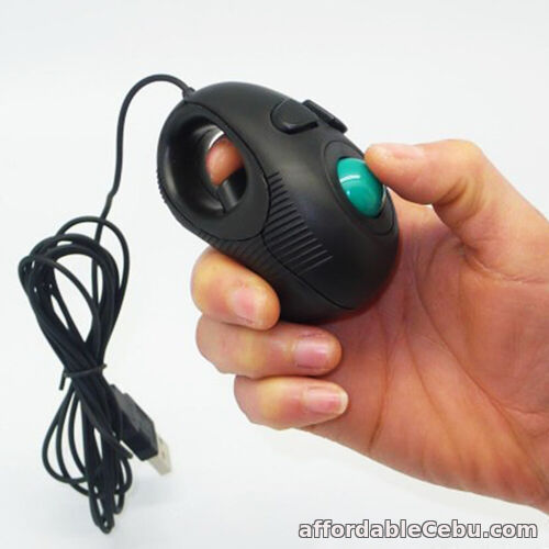 1st picture of Mini USB Wired Mouse Handheld Finger Trackball Mouse Left Right Handed User Mice For Sale in Cebu, Philippines