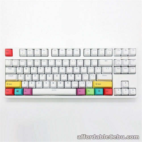 1st picture of for Mac/WIN Mechanical Keyboard Keycaps OEM Profile PBT CMYK Modifiers 10 Keycap For Sale in Cebu, Philippines