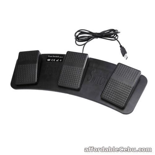 1st picture of USB Triple Foot Switch Pedal Control Action For Sale in Cebu, Philippines