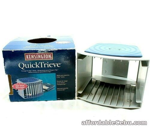 1st picture of Zip Disk Storage Rack 1997 ● Kensington Quicktrieve ● Holds 9 Disks ● New in Box For Sale in Cebu, Philippines