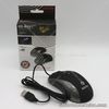 [Tuscani] HD-M501 plus USB Silent click Noise Blue tracking wheel Mouse Black