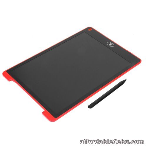1st picture of (Red)12in LCD Writing Painting Board Drawing Pad Handwriting Tablet Gift For HG For Sale in Cebu, Philippines