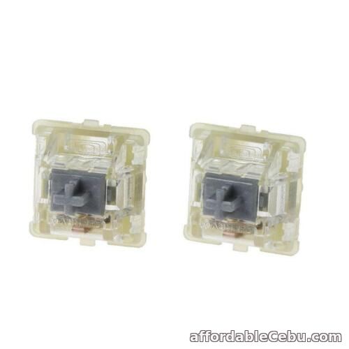 1st picture of 2Pcs Original Cherry MX RGB Silent Silver Switch 3Pin For Mechanical Keyboard For Sale in Cebu, Philippines