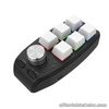 6 Keys 1 Knob RGB Mini Keyboard Macro Copy  Gaming Mechanical Keypad Custom