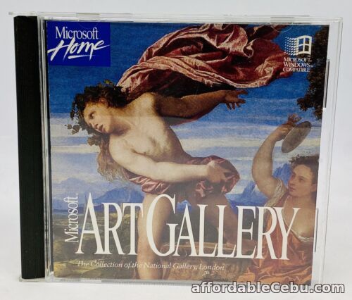1st picture of Vintage Microsoft Home Art Gallery For Windows on CD ROM For Sale in Cebu, Philippines