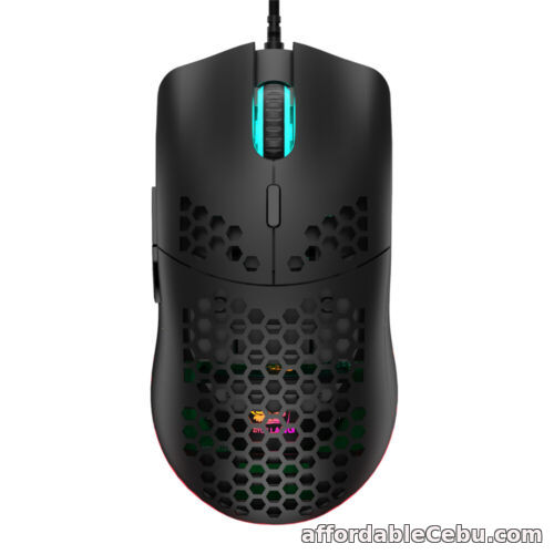 1st picture of M6 Lightweight Gaming Mouse Ultralight Cable RGB Light Programmable 7 Buttons For Sale in Cebu, Philippines