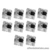 Mechanical Gaming Keyboard Switches 10Pieces Black Transparent Switches 3pin 55g