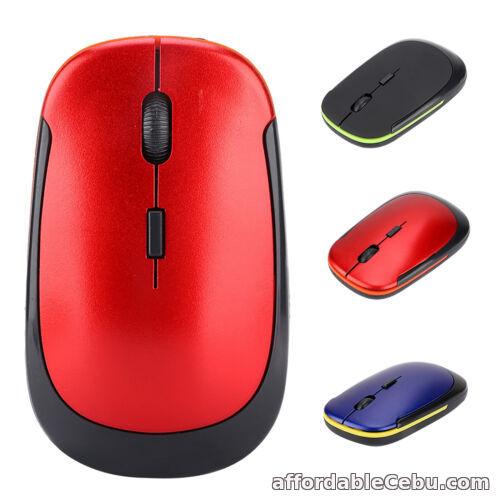 1st picture of Ultra-thin 2.4G 1200DPI USB Wireless Mouse Ergonomic Optical Positioning Mous For Sale in Cebu, Philippines