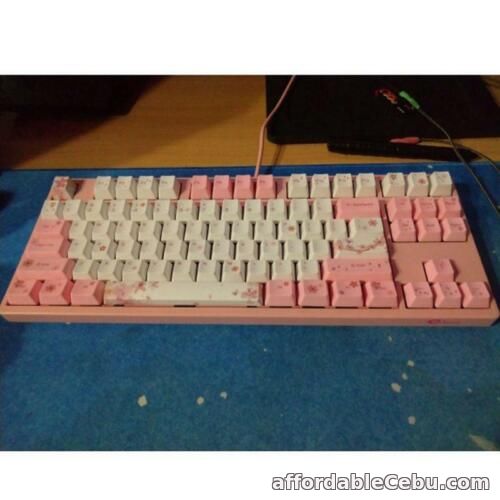 1st picture of OEM PBT Cherry Blossom Keycap Mechanical Keyboard Keycaps Dye-Sublimation Keycap For Sale in Cebu, Philippines
