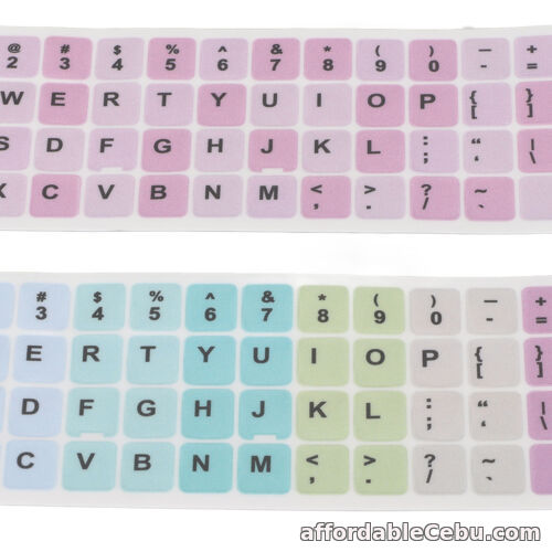 1st picture of Keyboard Stickers Keycaps Stickers Easy Applying For PC Keyboards For Sale in Cebu, Philippines