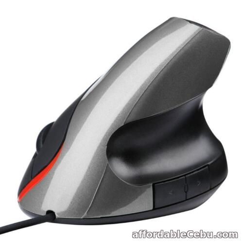 1st picture of Wired Right Hand Vertical Mouse Ergonomic Gaming Mouse 1600DPI USB Optical Wris For Sale in Cebu, Philippines