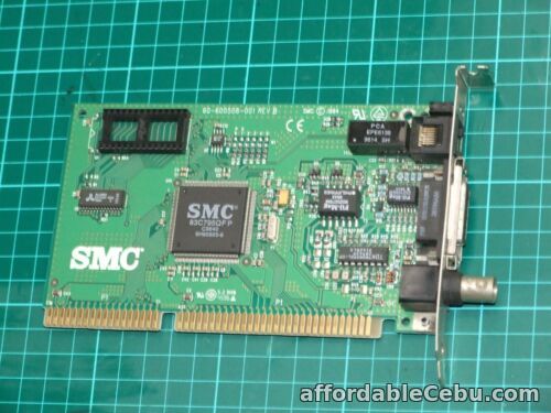 1st picture of SMC EtherEZ 8416bta ISA 16-Bit Combo Network Card NIC 60-600508-001 Rev B For Sale in Cebu, Philippines