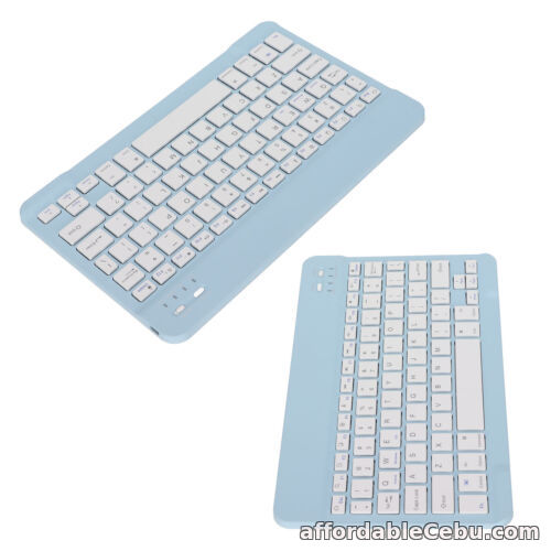 1st picture of (blue)2.4G Wireless Keyboard Portable Slim Tablet Keyboard Mini Compact For Sale in Cebu, Philippines