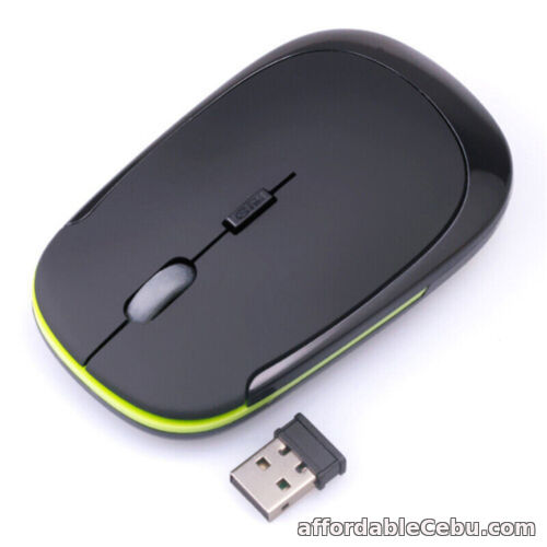 1st picture of Slim Wireless Mouse Silent USB Mice 2.4GHz Adjustable DPI For Laptop PC Desktop For Sale in Cebu, Philippines