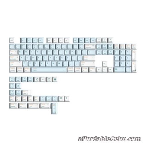 1st picture of LDA PBT Keycaps for 132 Keys Mechanical Keyboard Keycap Dye Sub Cute Blue For Sale in Cebu, Philippines