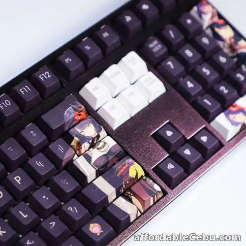 1st picture of Genshin Impact Kujo Sara Keycap Mechanical keyboard keycaps For Cherry MX 108PCS For Sale in Cebu, Philippines