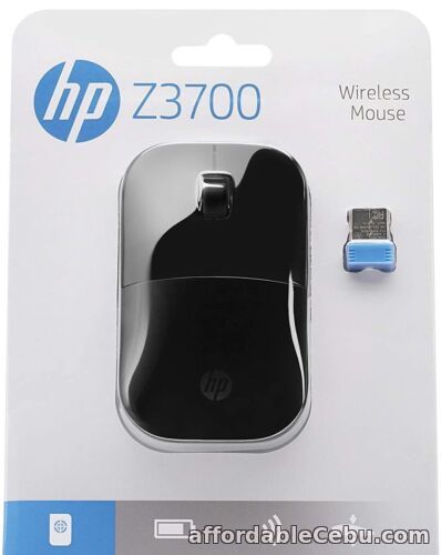 1st picture of HP Z3700 Black 2.4 GHz USB Slim Wireless Mouse 1200 DPI Optical For Sale in Cebu, Philippines