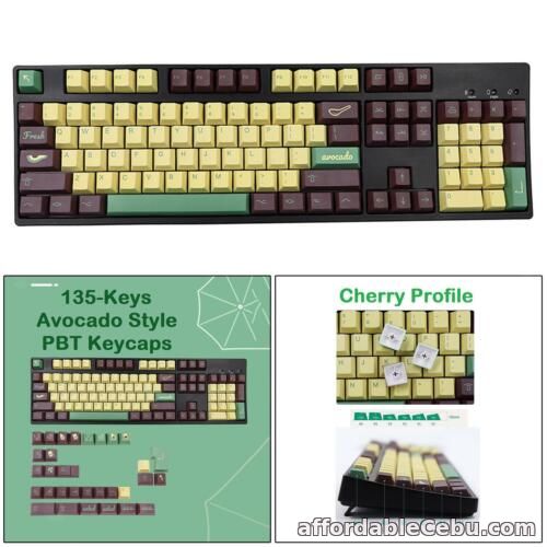 1st picture of 135 Keys  theme Profile PBT Keycaps DIY Set for Cherry MX Keyboards For Sale in Cebu, Philippines