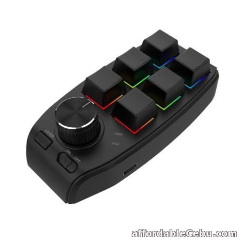 1st picture of Custom Mini Keyboard 6-Key Volume Button Knob Programming Support Macro Hotswap For Sale in Cebu, Philippines