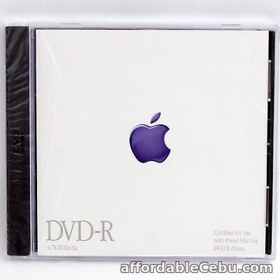 1st picture of Genuine Apple 4.7GB DVD-R Blank DVD Disc *NEW & SEALED* For Sale in Cebu, Philippines