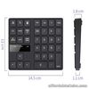 2.4g Wireless Digital Keyboard Charging 35 Keys Number Keypad Rechargeable