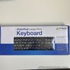 Ai Squared Zoomtext Keyboard - White letters on Black keys-  USB.  K-ZT-WB