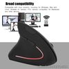 Left-Handed 2.4GHz Wireless USB Ergonomic Vertical Optical Mouse For PC Laptop