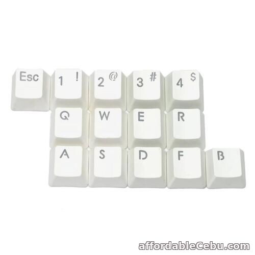 1st picture of 14 Keys PBT Backlight Keycaps Doubleshot  Game Area Keycap Set for DIY For Sale in Cebu, Philippines