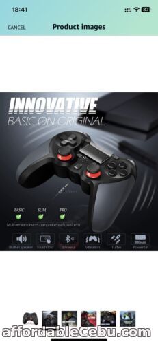 1st picture of Terios Gaming wireless controller  for P4-5S For Sale in Cebu, Philippines