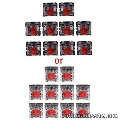 1st picture of 10 pcs Red Switches for Keyswitch Mechanical Keyboard Shaft for  Tester 3Pin For Sale in Cebu, Philippines