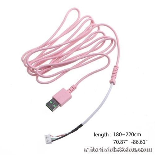 1st picture of USB Cable Mice Line for  Basilisk Wired Mouse 1.8m Replacement Mouse Wire For Sale in Cebu, Philippines