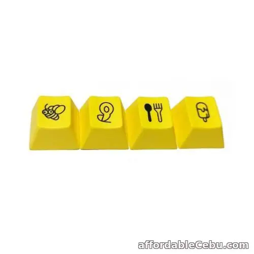 1st picture of 4PCS PBT Sublimation Mechanical Keyboard Keycap R1/R4 Height for  Cherry For Sale in Cebu, Philippines