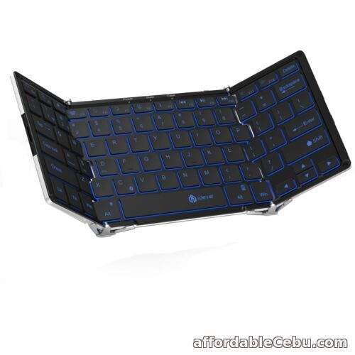 1st picture of JAPAN iClever Wireless Keyboard Folding Flat-Screen Full-size IOS/Android/Window For Sale in Cebu, Philippines