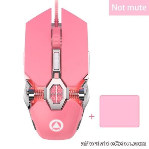 1st picture of Wired Macro Programming Metal Mechanical Mouse LED Breathing Light Gaming Mouse For Sale in Cebu, Philippines