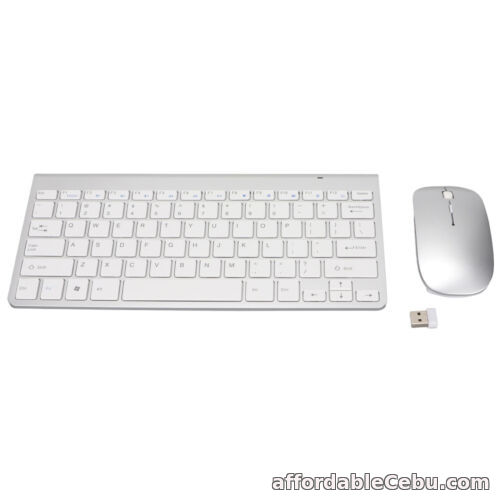1st picture of Keyboard Mouse Combo Wireless Sensitive Silent Adjustable DPI Ergonomic Desig For Sale in Cebu, Philippines