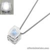 Creative Mechanical Keyboard Switch Necklace LED Light Button Pendant Necklace