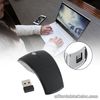 Foldable Folding 2.4Ghz Wireless Optical Mouse Mice With USB Receiver Black RA